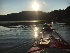 Kayak on the Hudson River