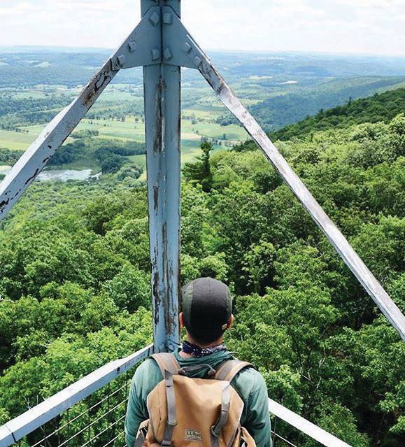 Stissing Mountain Fire Tower in Pine Plains