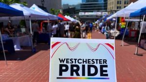 Westchester Pride sign