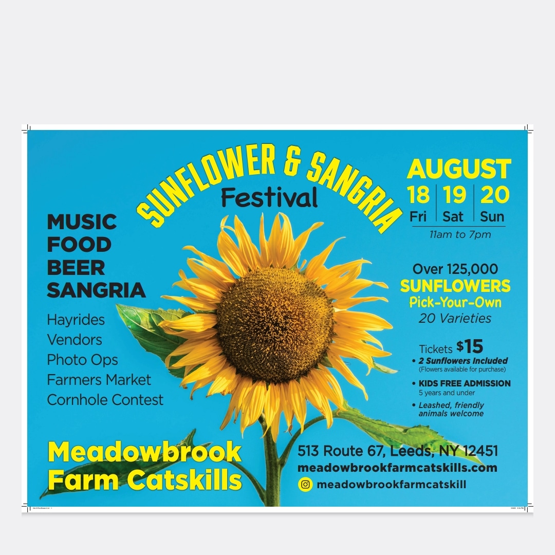 Sunflower & Sangria Festival