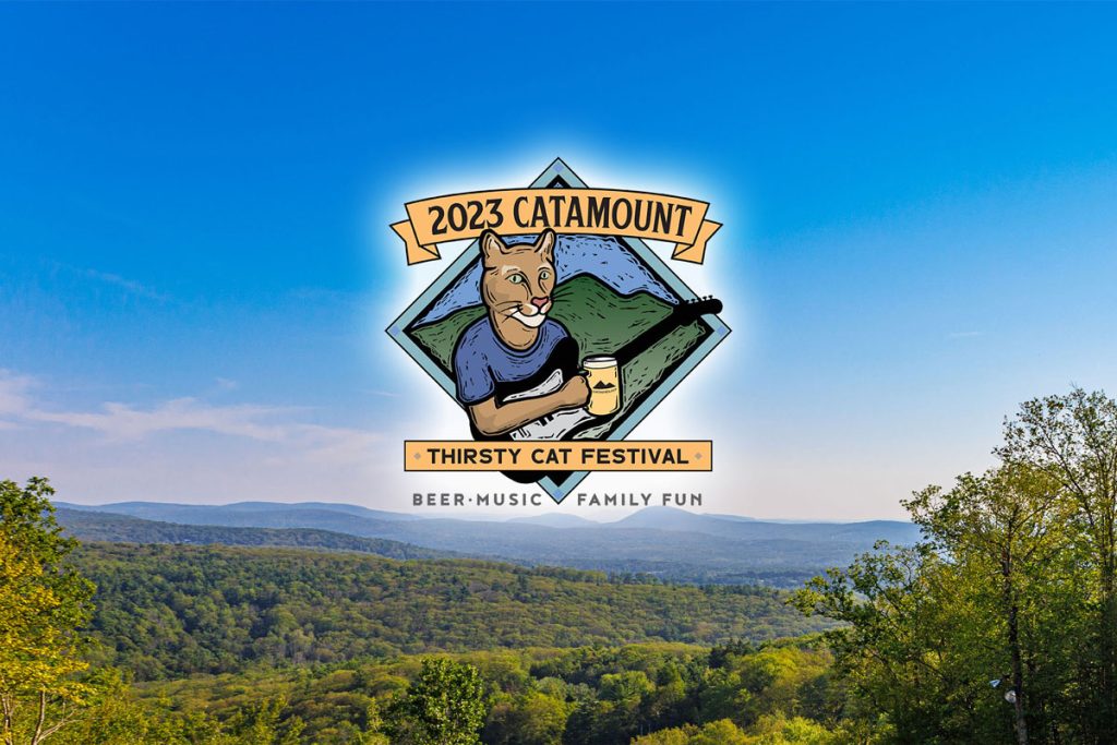 2023 Catamount Thirsty Cat Festival banner