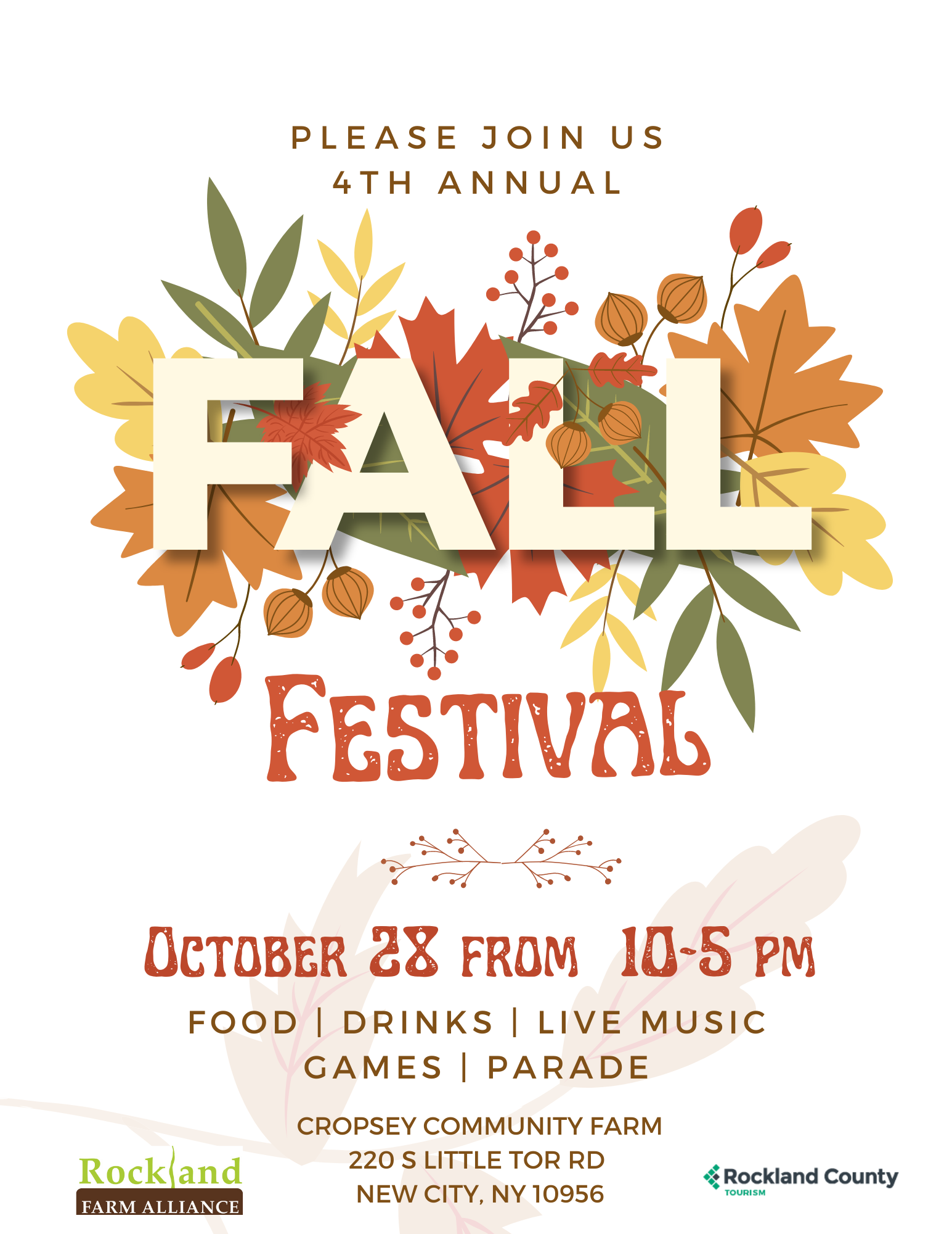 Rockland Farm Alliance Fall Festival 2023