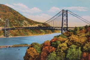 View of Bear Mountain Bridge