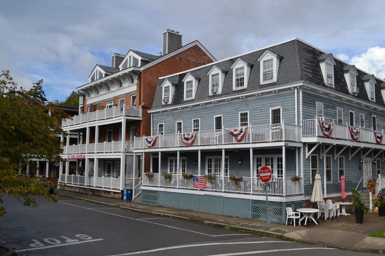 Hudson House River Inn exterior, Putnam County