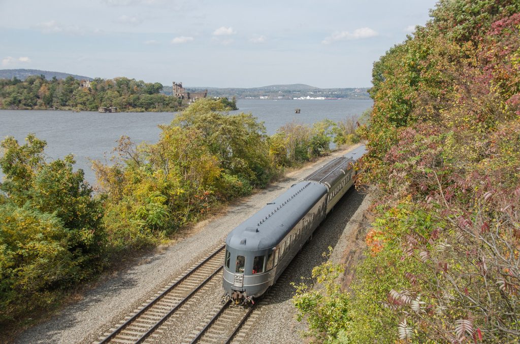 Aerial view of the Hudson River Rail
