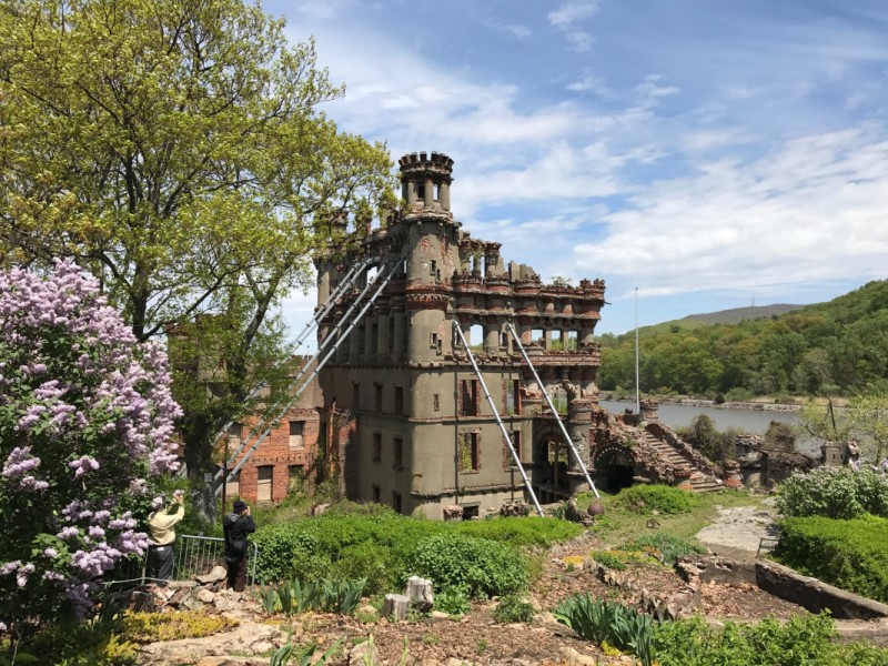 Bannerman Castle on Pollepel Island in the Hudson River.