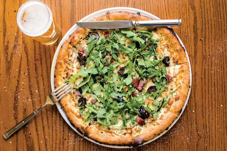 Pizza from Mill House Brewing Company, Dutchess County