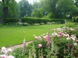 Beatrix Farrand Garden at the Home of Franklin D. Roosevelt National Historic Site in Hyde Park