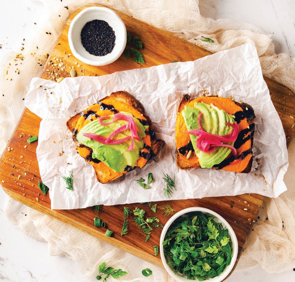 Kitchen & Coffee’s avocado toast.