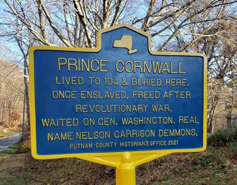Prince Cornwall Historical Marker