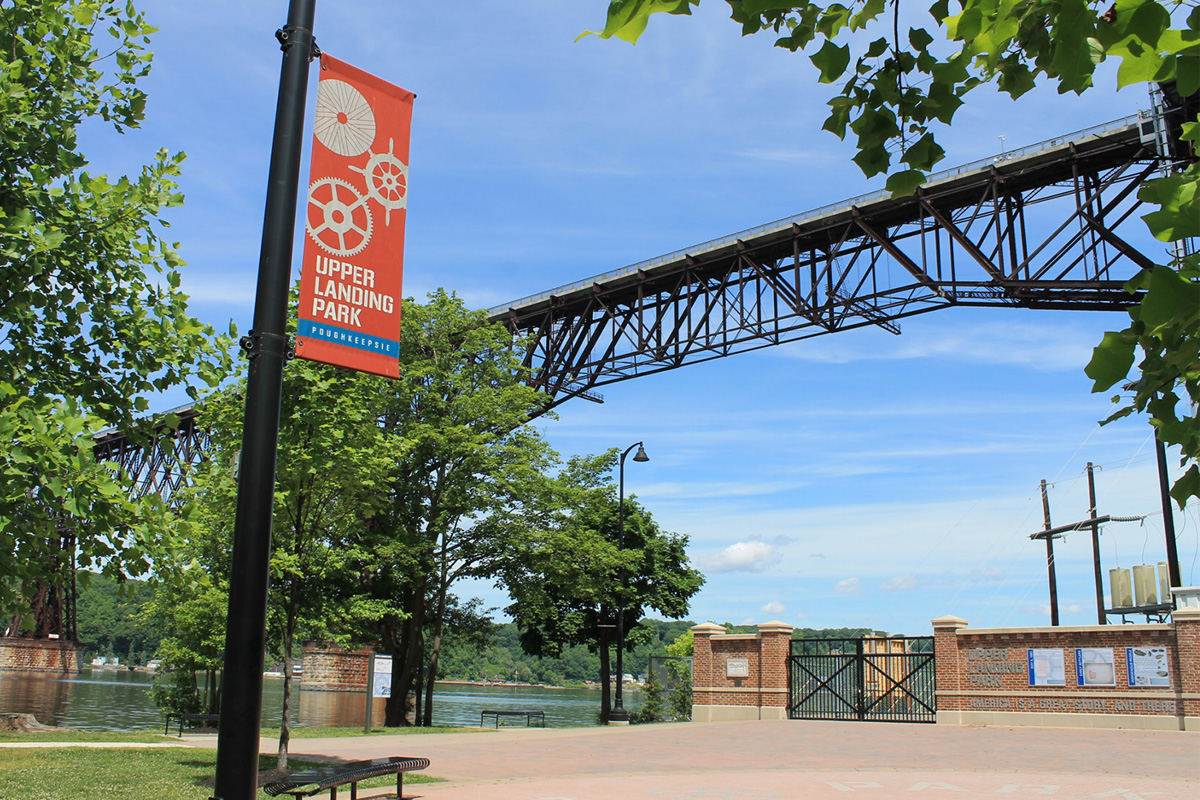 Upper Landing Park in view of the Walkway Over the Hudson