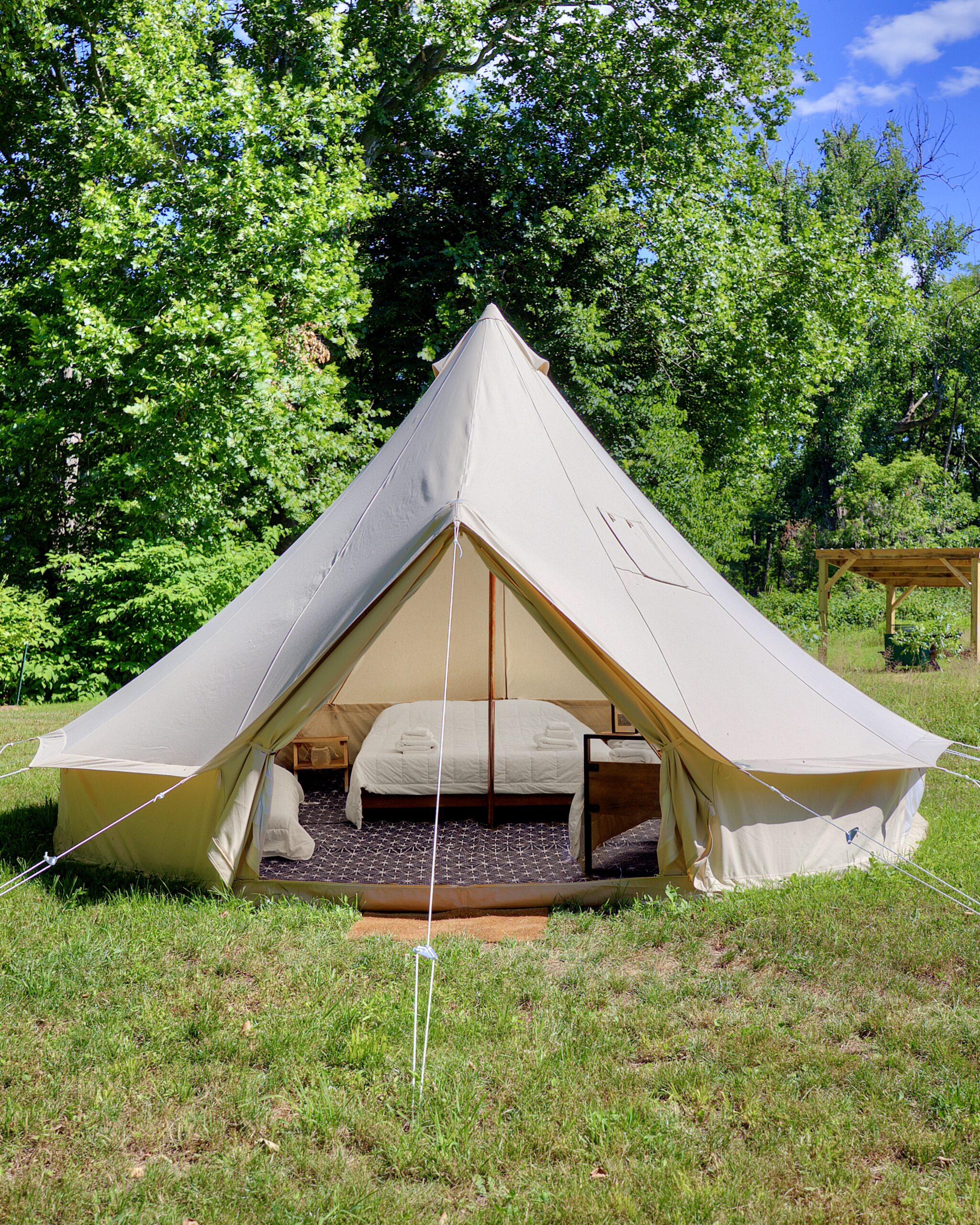 Wild hudson valley glamping site