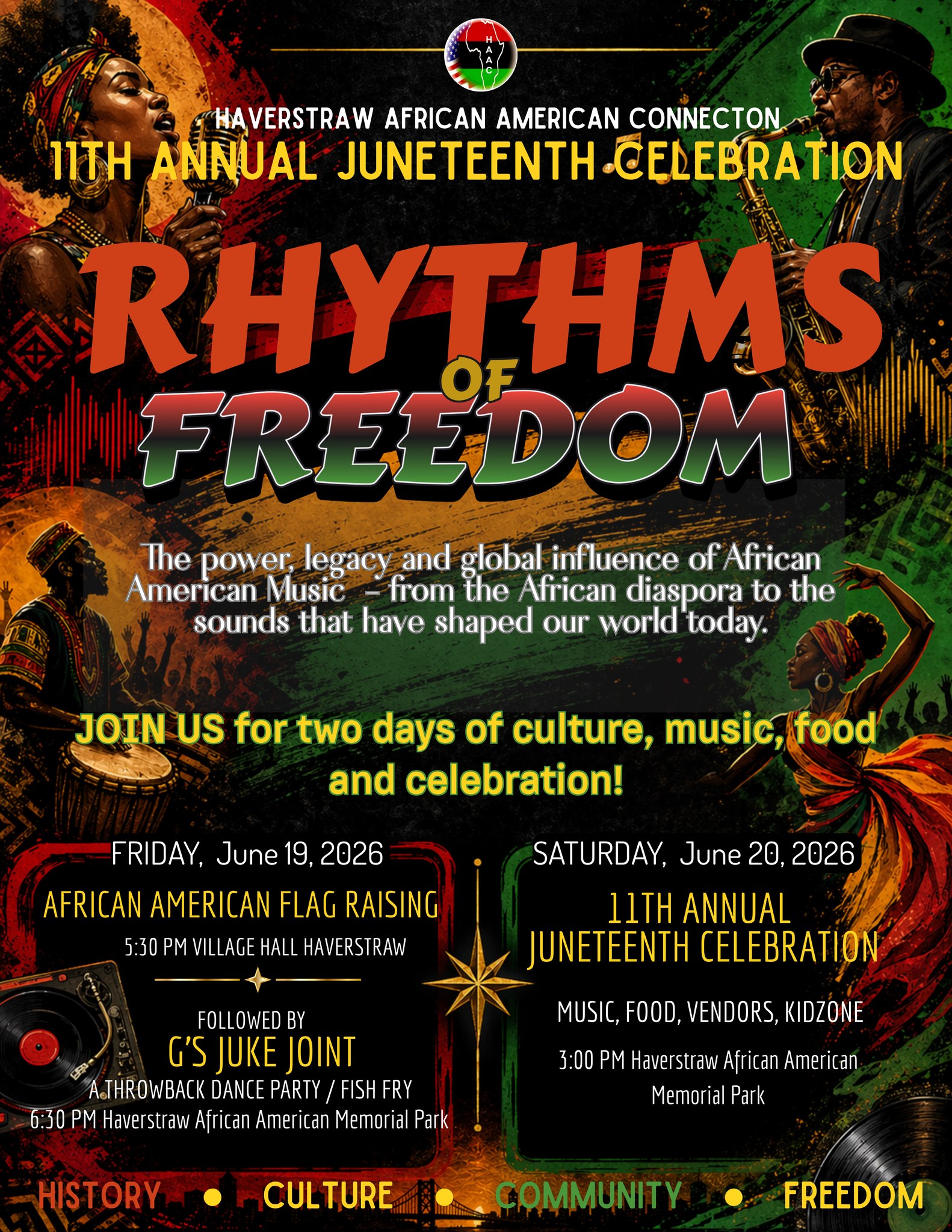 JUNETEENTH CELEBRATION: RHYTHMS OF FREEDOM