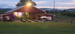 The event venue at Barton Orchards in Poughquag.