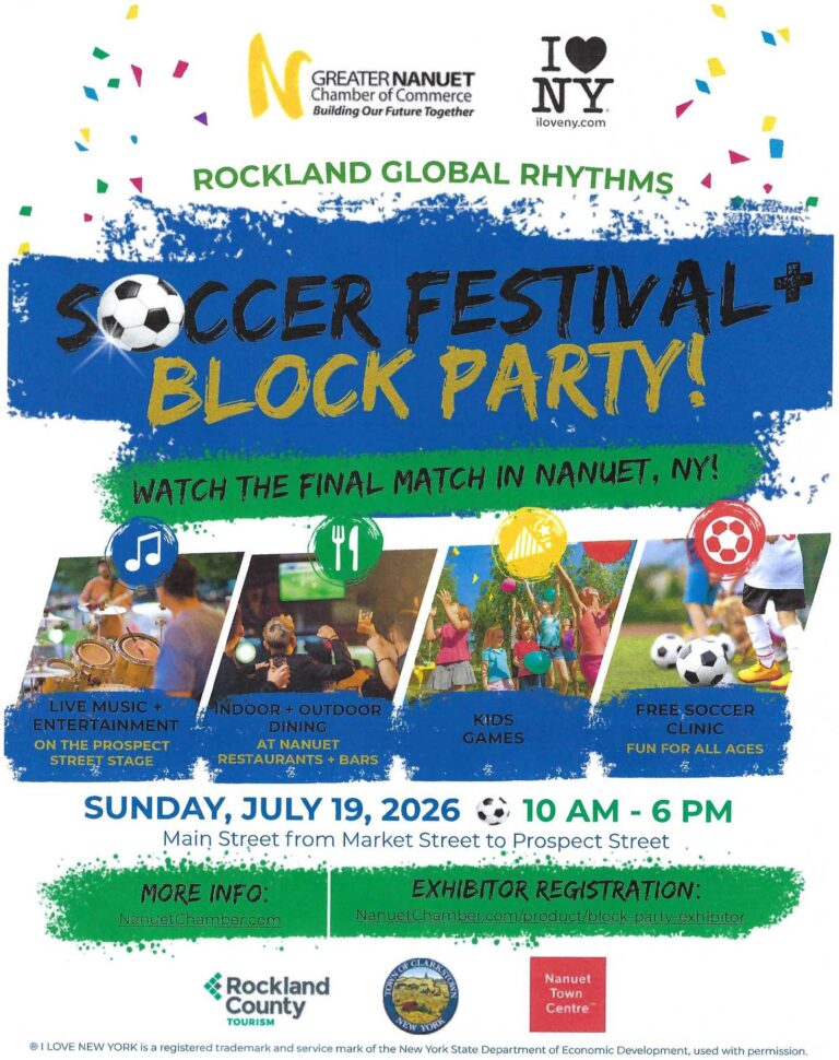 Rockland Global Rhythms Soccer Festival Block Party in Nanuet