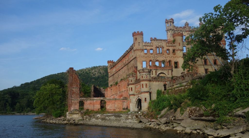 Bannerman Castle on Pollepel Island in the Hudson River near Beacon