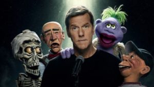 Ventriloquist and stand-up comedian Jeff Dunham with his puppets.