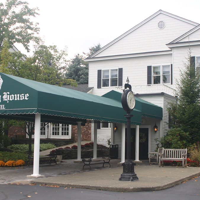 Exterior entrance of The Century House, Albany