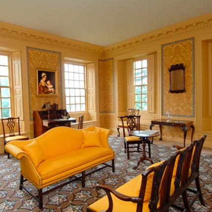Room interior, Schuyler Mansion State Historic Site, Albany
