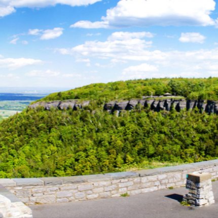 Hills of John Boyd Thacher State Park, Albany