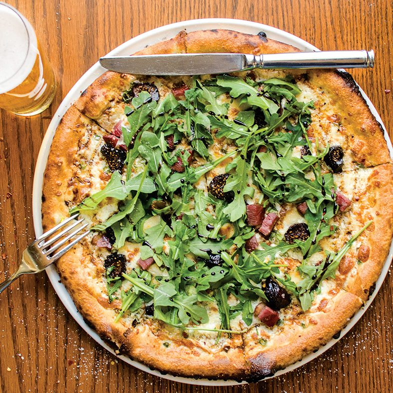 Pizza from Mill House Brewing Company, Dutchess County