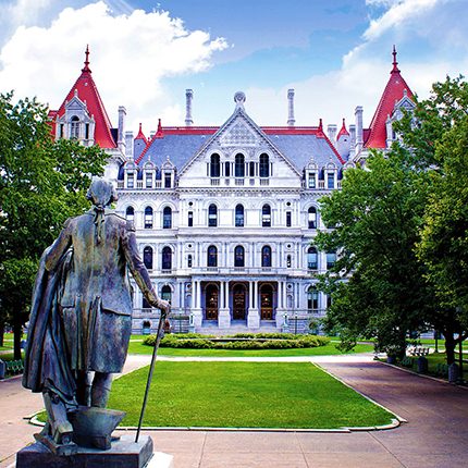New York State Capitol exterior, Albany County