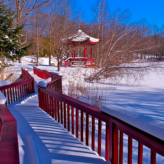 Putnam Monastery in Winter. Photo Credit: Skip Pearlman