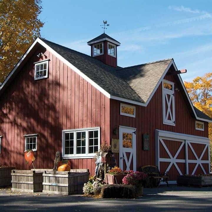 Barn exterior, Thompson's Cider Mill, Westchester County