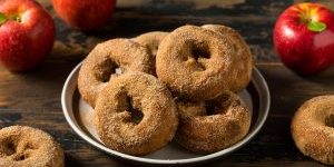 Homemade Fall Apple Cider Donuts