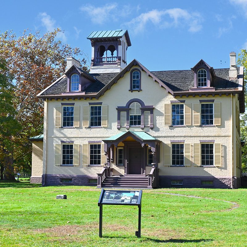 The Martin Van Buren National Historic Site in Kinderhook, NY